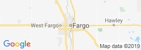 Fargo map